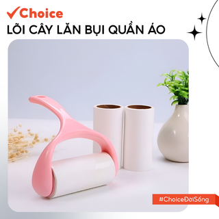 [New][Choice] Lõi Cây Lăn Bụi Quần Áo FM2-1481-108 Siêu Dính, Dễ Dàng Dọn Dẹp, 10cm