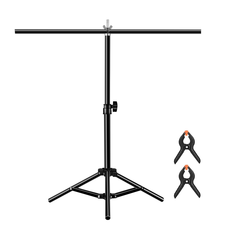 Bộ Chuyển Đổi Gắn Camera 67CM Hình Chữ T Studio Ảnh Nền Hỗ Trợ Đứng Phông Nền Chữ Thập Giá Đỡ Có Kẹp
