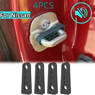 Âm Thanh 4 Bộ Giảm Chấn Khóa Cửa Đệm Cho Nissan Qashqai X-Trail Tiida Juke Note Teana Rogue Rattling Cách Âm Screaks Seal Deadener