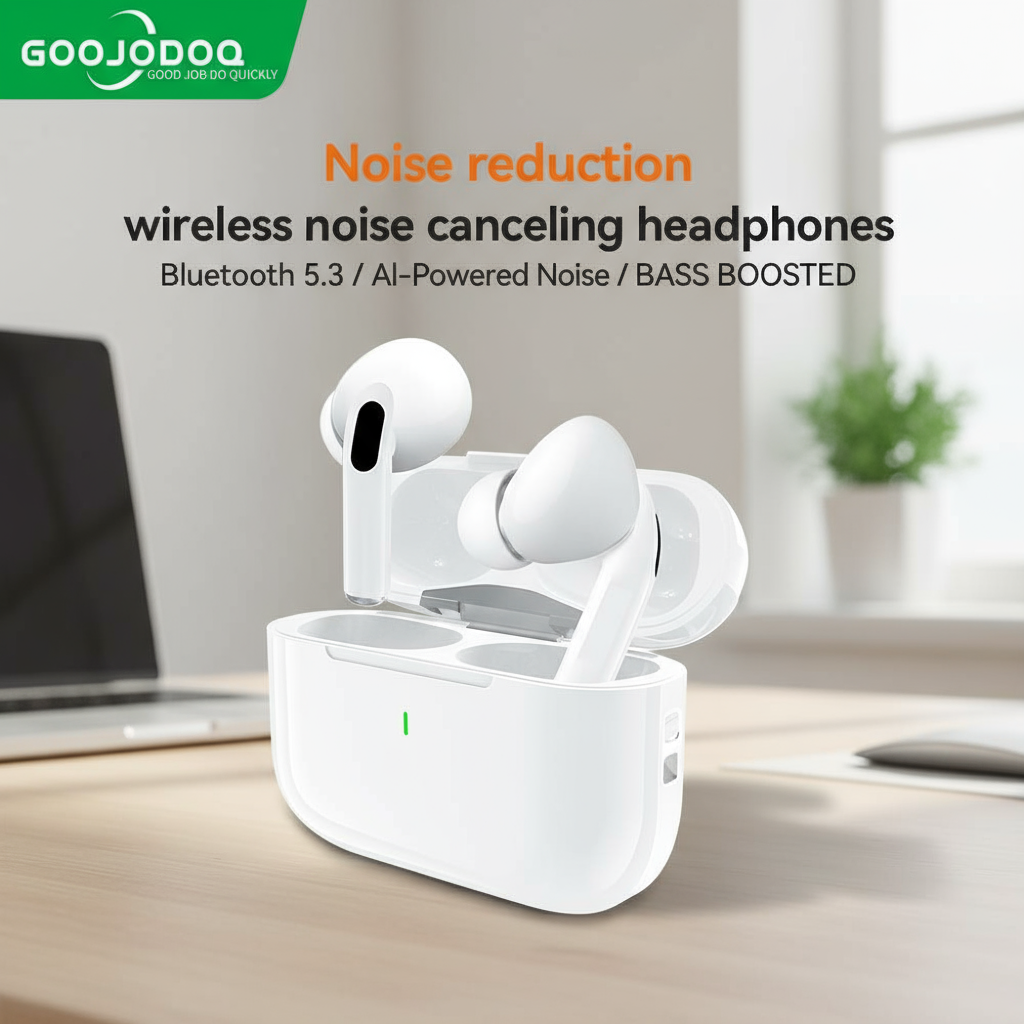 J206 Tai nghe True Wireless Bluetooth 5.3 tích hợp Micro, Âm thanh Hi-Fi, Chống ồn chủ động, Tương t