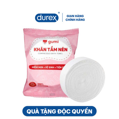 [QUÀ TẶNG KHÔNG BÁN] VIÊN NÉN KHĂN TẮM GUMI