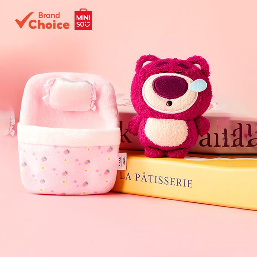 MINISO Disney x Pixar "Giấc Mơ Ngọt Ngào" Dòng - Mặt Dây Chuyền Gấu Bông Lotso 4cm × 16cm × 10cm