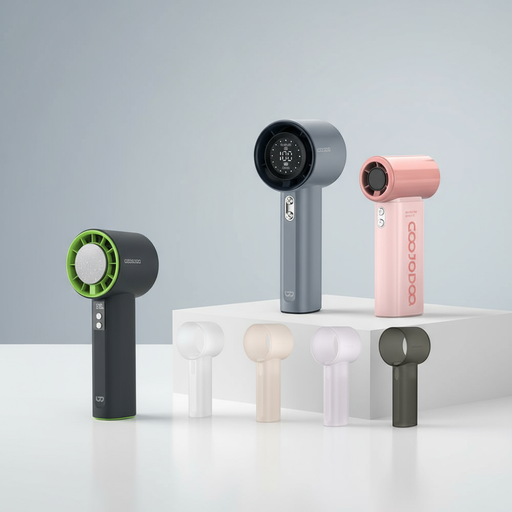 Vỏ bảo vệ silicon GOOJODOQ cho các mẫu quạt mini GFS001 GFS006 GFS007 GFS009, có thể giặt và co giãn