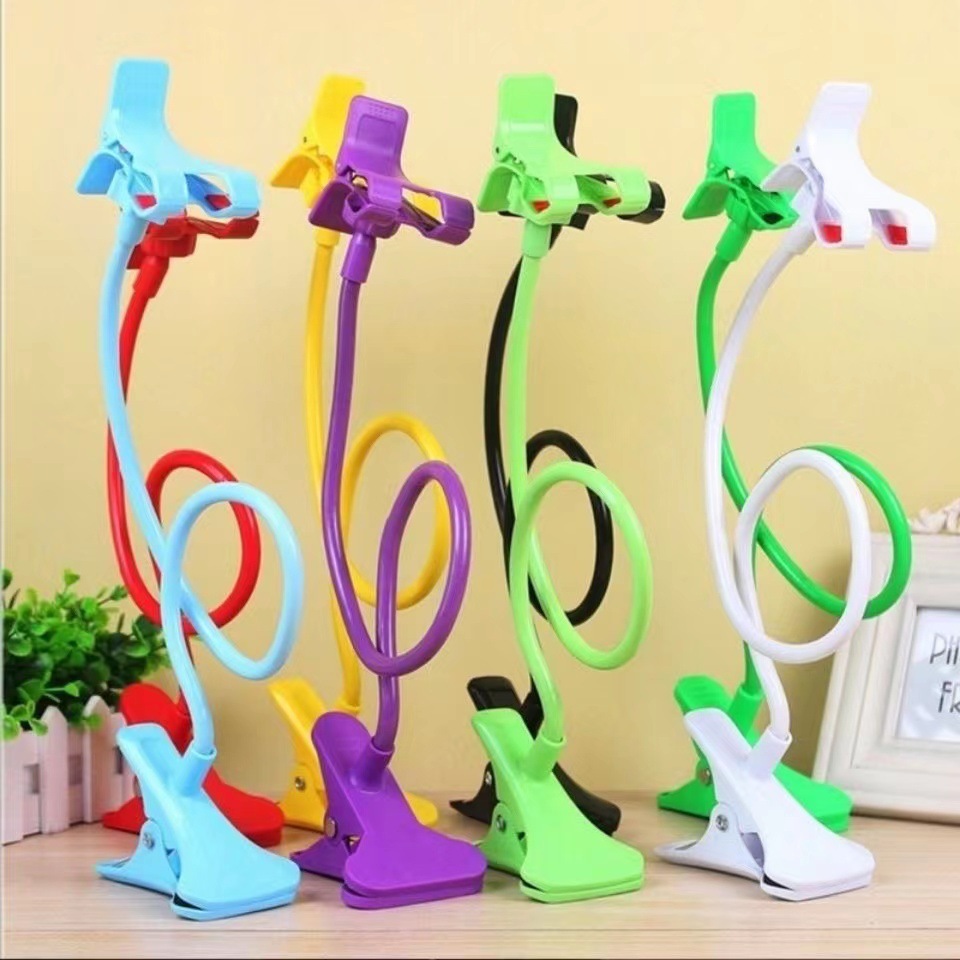 Giá đỡ điện thoại điều chỉnh cho giường/bàn - Giá đỡ iPad/máy tính bảng để phát trực tiếp & xem.