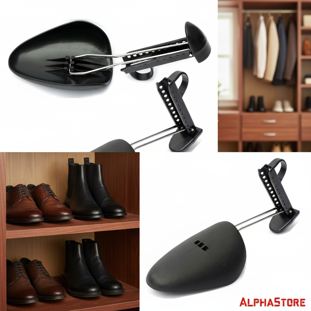1 Đôi Cây Giữ Giày Bốt, Giá Đỡ Giày Có Thể Điều Chỉnh, Khuôn Giữ Giày Bằng Nhựa Cho Nam và Nữ - Giữ 