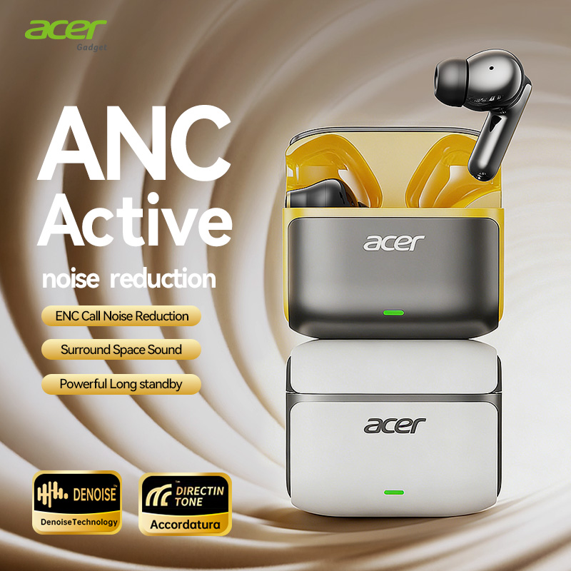 Tai nghe Acer OHR637 không dây có Mic Type-C Tai nghe Bluetooth Earpod Giao thức truyền động đa năng