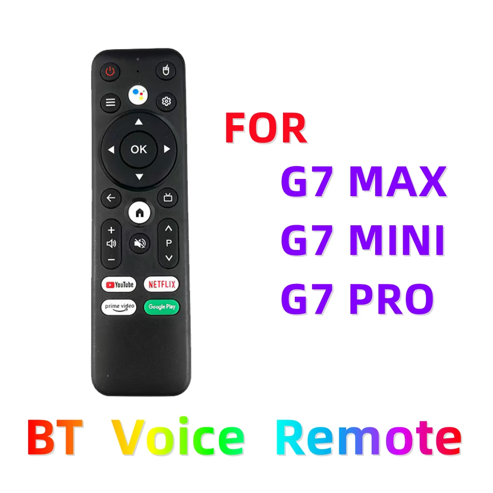 Điều khiển từ xa bằng giọng nói Bluetooth cho G7 STICK G7 PRO G7 MINI G7 MAX đầu thu truyền hình điề