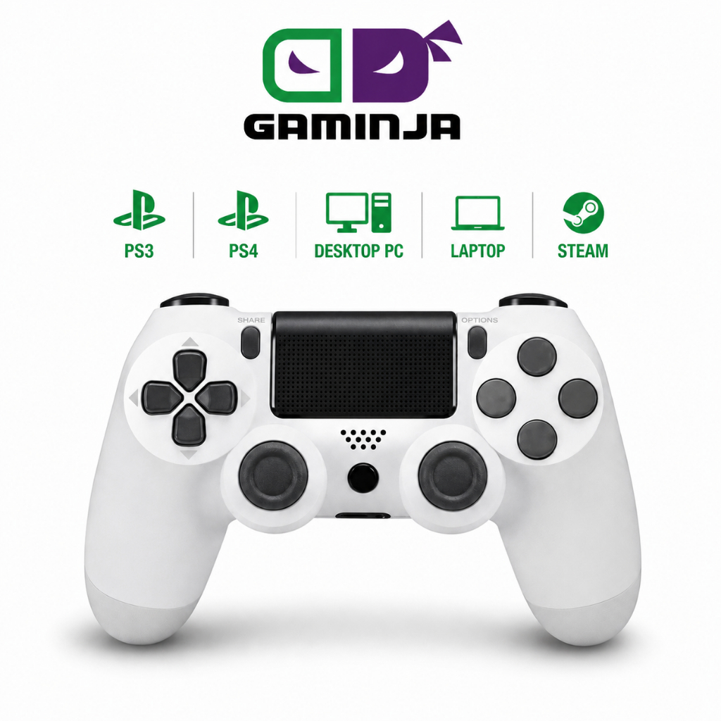 Bộ điều khiển chơi game GAMINJA tương thích với PS3/PS4/PC/Steam Gamepad P41