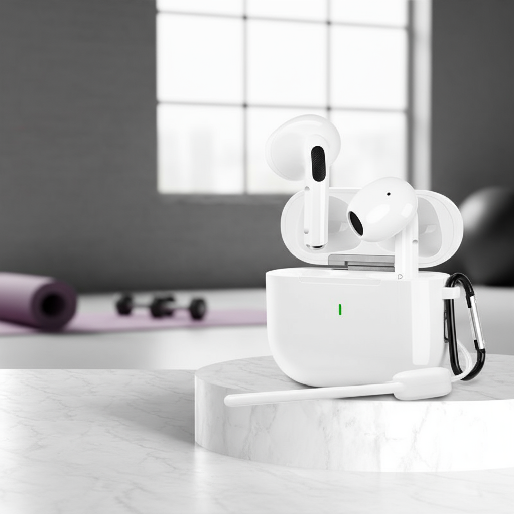 Tai nghe không dây Bluetooth 5.3 J201 A6 Pro, Tích hợp micro, Chống ồn, IPX5