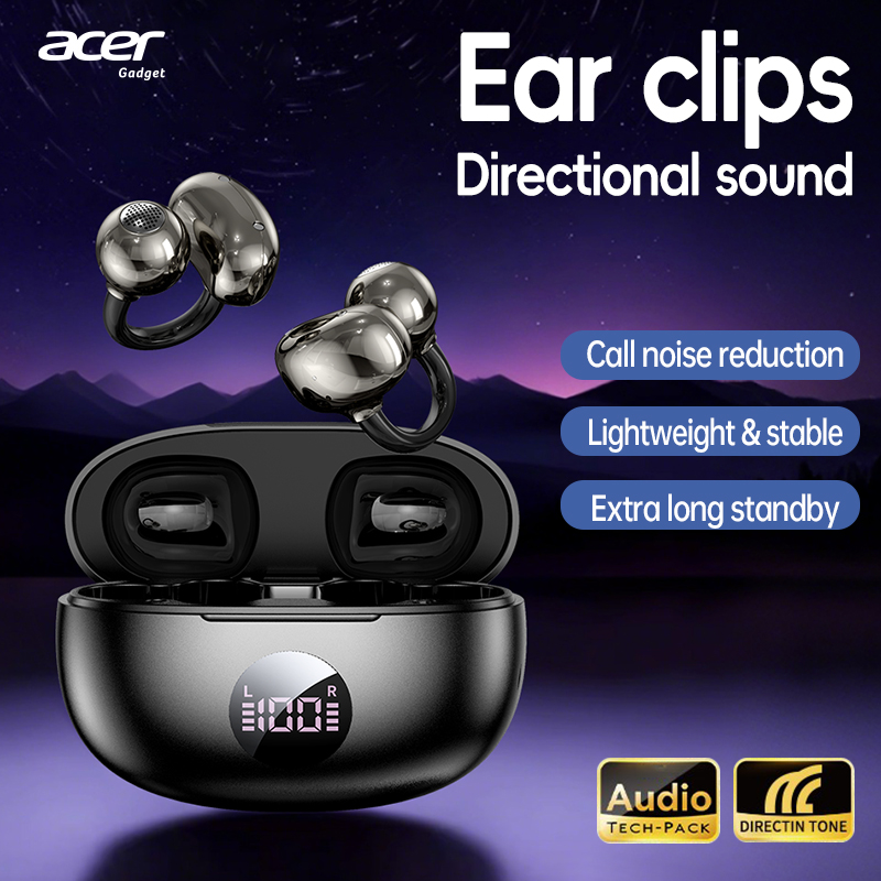 Tai nghe Acer OHR577 Tai nghe Bluetooth không dây có Mic Type-C Earpod Ows Tai nghe kẹp nhẹ 5.4 10mm