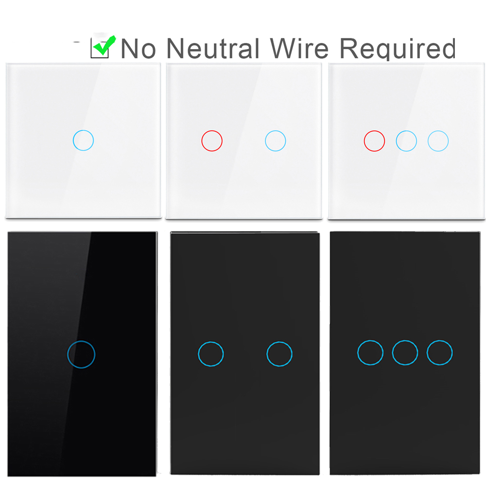 Công tắc thông minh công suất cao 40A Tuya WiFi Ứng dụng cảm ứng tường Bộ điều khiển không dây