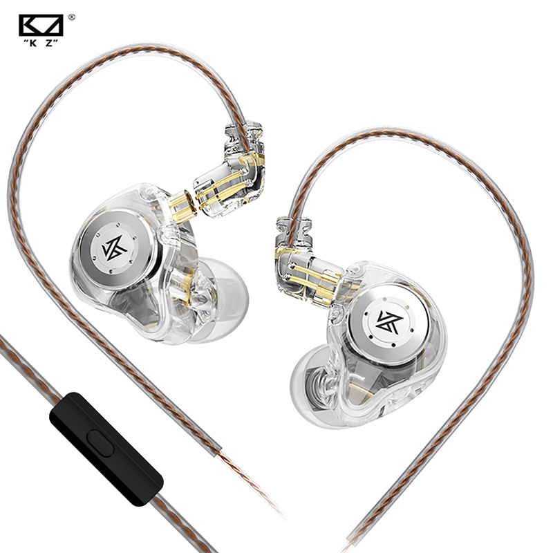 Tai nghe chơi game KZ EDX PRO, tai nghe IEM với 1DD, IEM cho game, âm bass sâu Hifi