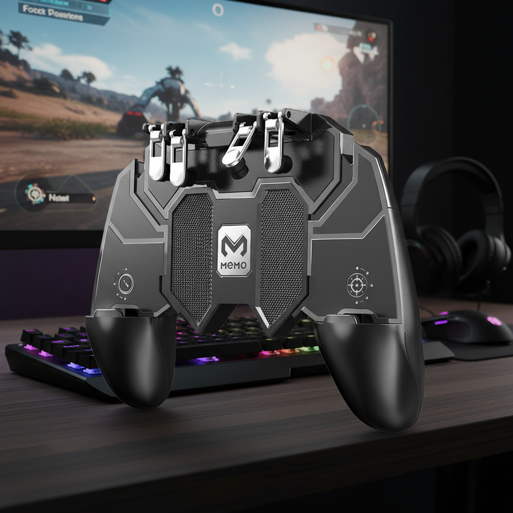 Gamepad điều khiển trò chơi di động mới nhất cho điện thoại Android iPhone, tay cầm chơi Pubg không 