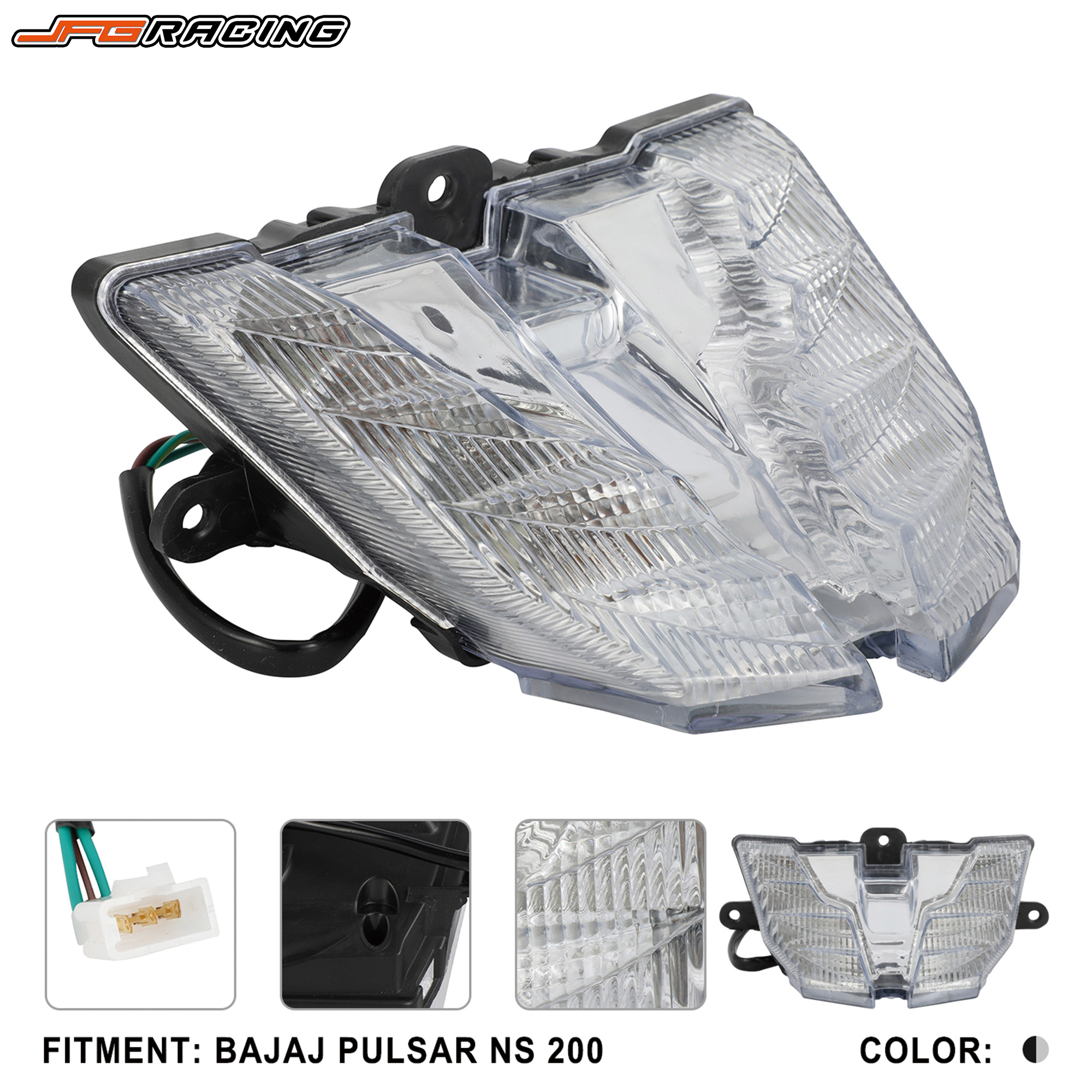 Đèn hậu đèn pha cho xe mô tô Bajaj Pulsar 200NS NS200 FI ABS