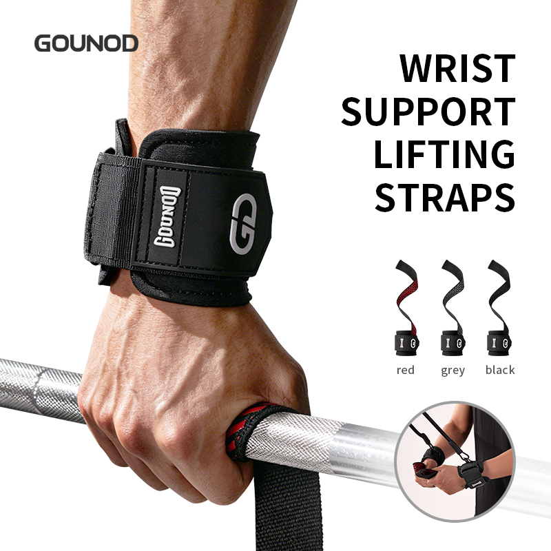 Băng quấn cổ tay 2 trong 1 hỗ trợ tập gym kèm dây nâng tạ