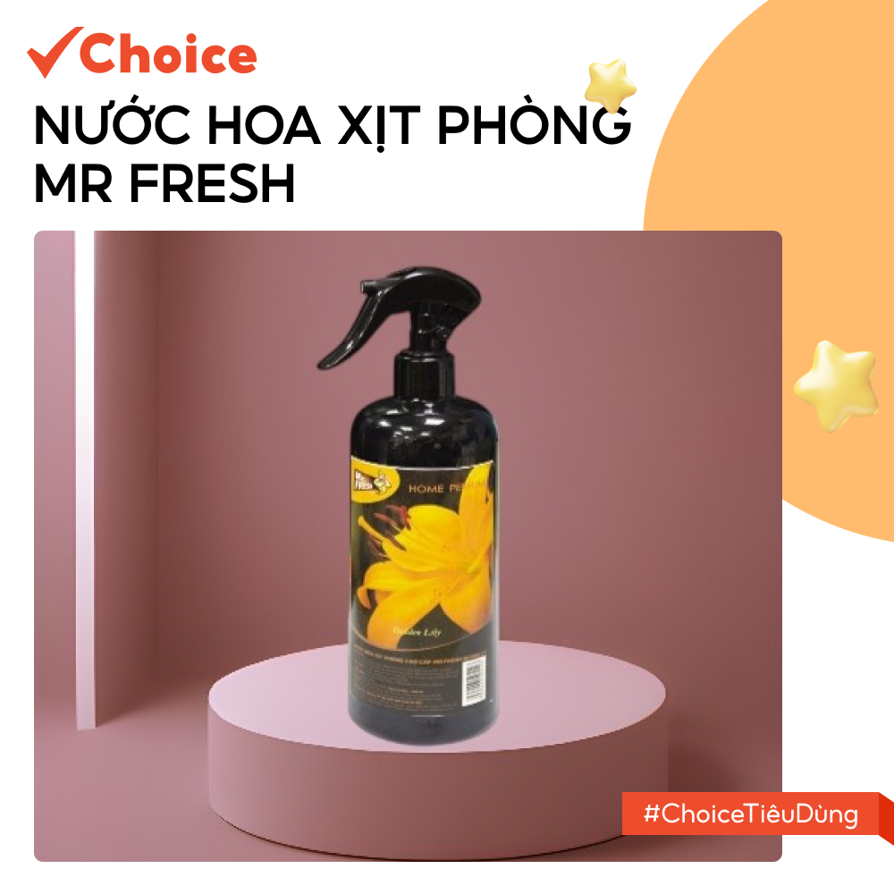 [New] [Choice] Nước Hoa Xịt Phòng Mr Fresh SC345003 Khử Mùi Hương Thơm Tự Nhiên