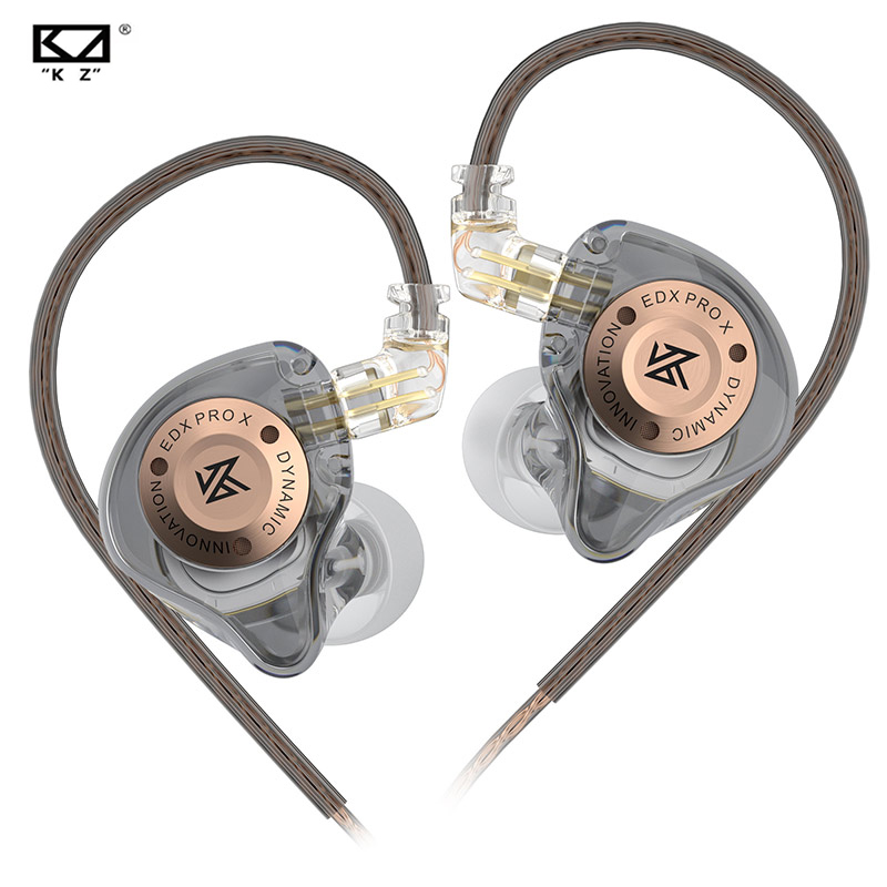 Tai nghe KZ EDX PRO X, in-ear, driver dynamic, âm bass HI-FI, phù hợp thể thao, âm nhạc, chống ồn, K
