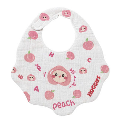 [Gift] Yếm vải trái đào Huggies