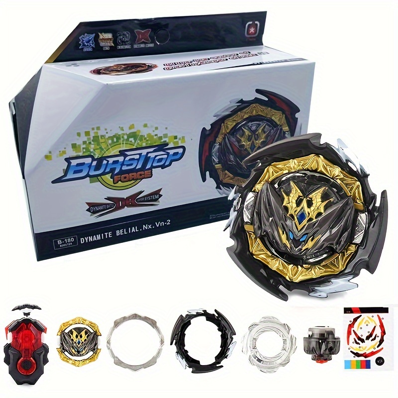 Con Quay Beyblade Burst DB B 180 Dynamite Belial bằng hợp kim cho trẻ em