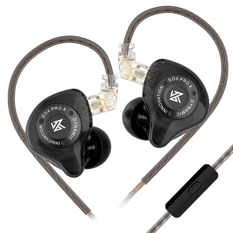 Tai nghe KZ EDX PRO X có dây IEMs HiFi Deep Bass Siêu tuyến tính Dynamic Driver Tai nghe nhét tai cá