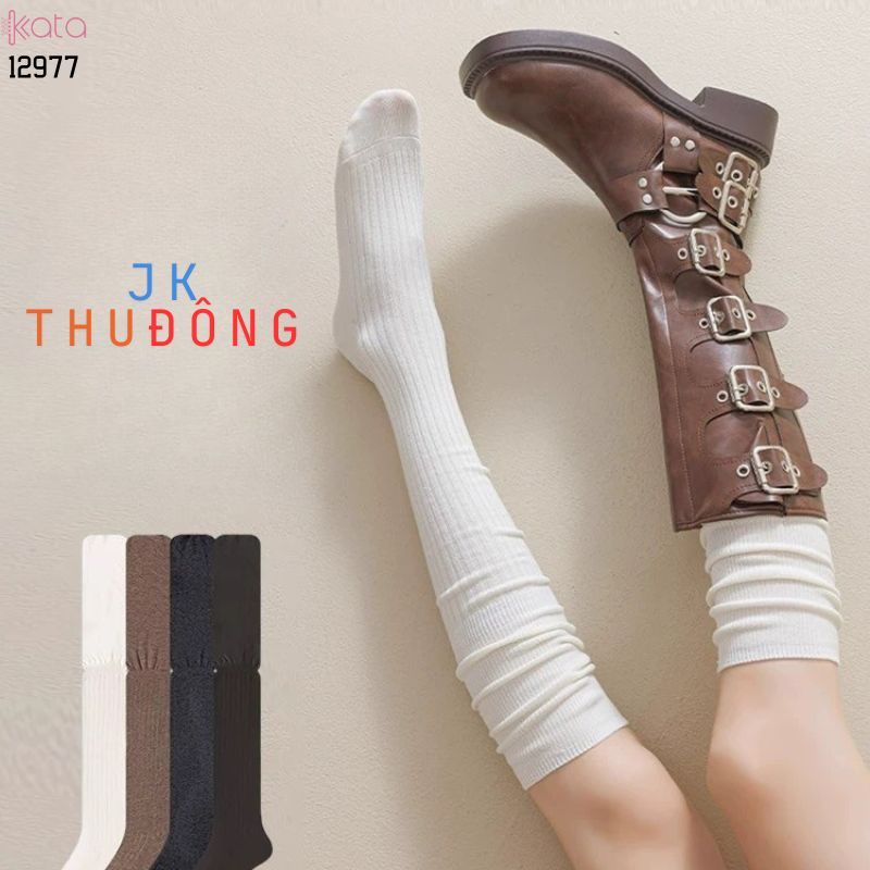 JK Tất qua đầu gối, Phong cách mùa thu/đông JK Mẫu 12977