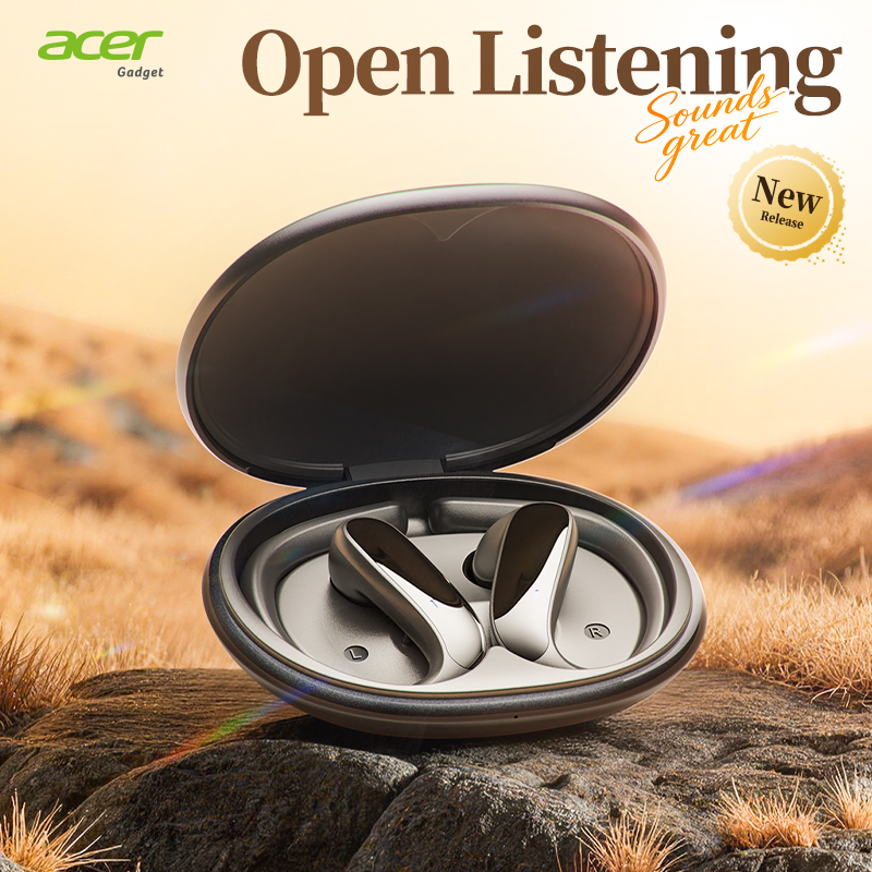 Tai nghe Acer OHR718 Tai nghe không dây Bluetooth Type-C có Mic Earpod Tai nghe 300mAh Tai nghe Vỏ s