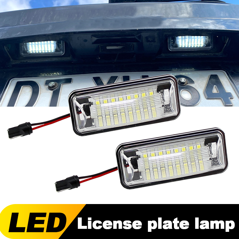 2 cái đèn biển số LED Canbus trắng cho 2011-2014 Subaru WRX/WRX STI Wagon chỉ; cho 2013-2014 Subaru 