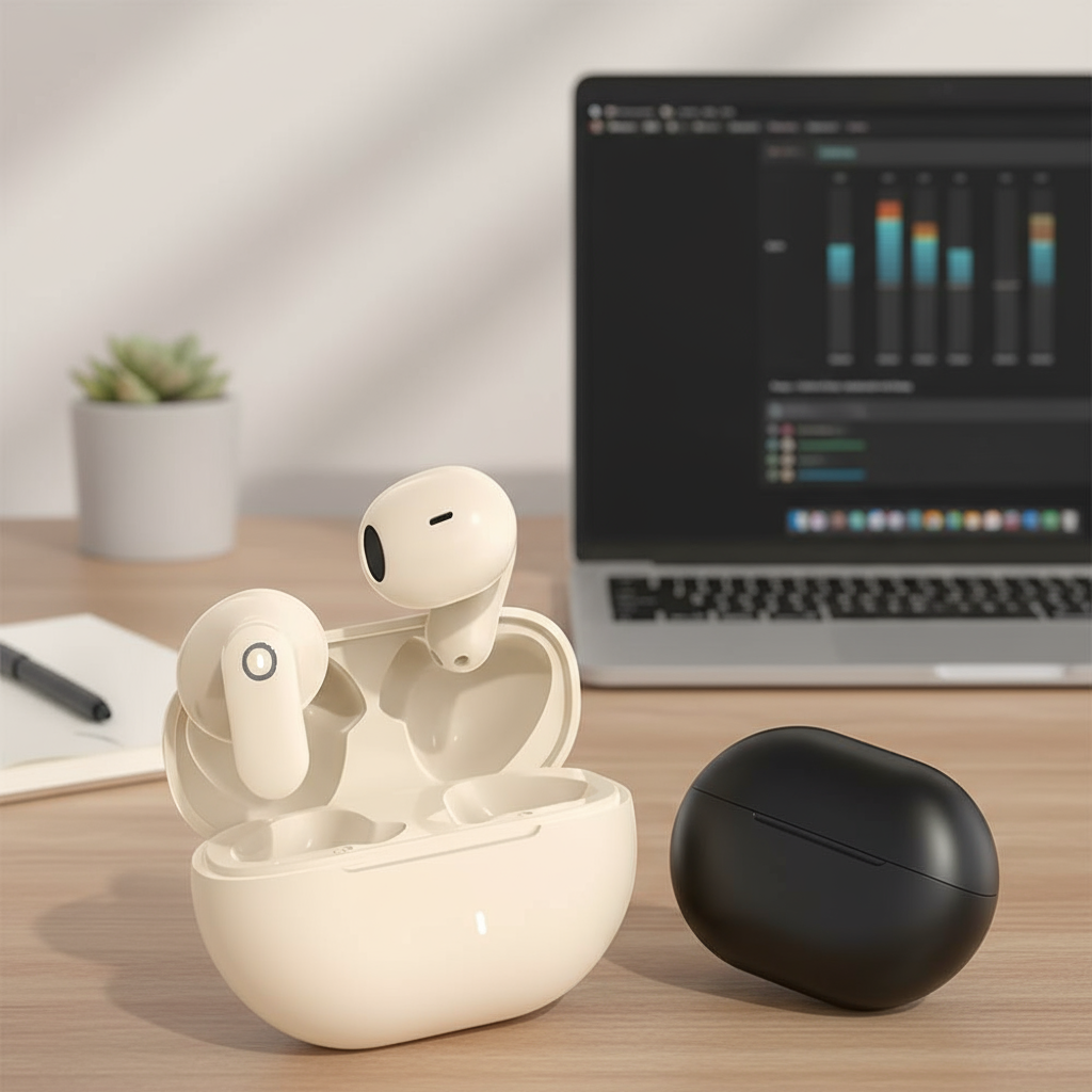 Tai nghe không dây KY5 MINI chất lượng âm thanh cao, chống nước, có mic, dùng cho điện thoại phổ thô