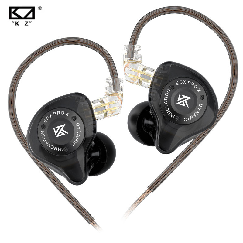 Tai nghe KZ EDX PRO X - tai nghe nhét tai âm nhạc HIFI, bass mạnh, chống ồn, phù hợp thể thao, dòng 
