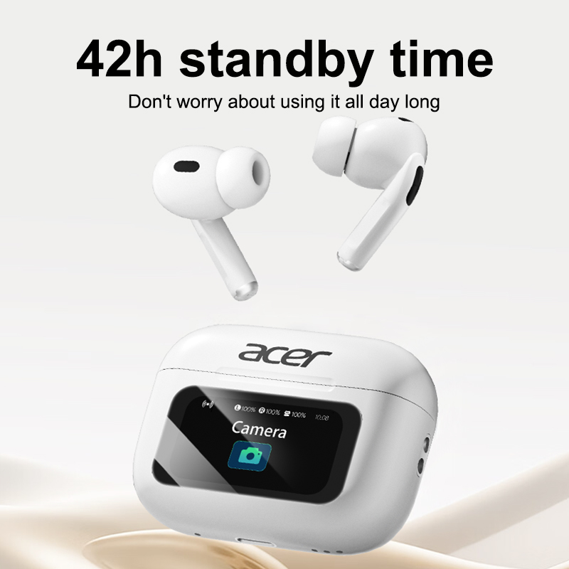 Tai nghe Acer OHR802 Tai nghe nhét tai có Mic Type-C Tai nghe Earpod không dây Jerry 7103 Chip 10m T