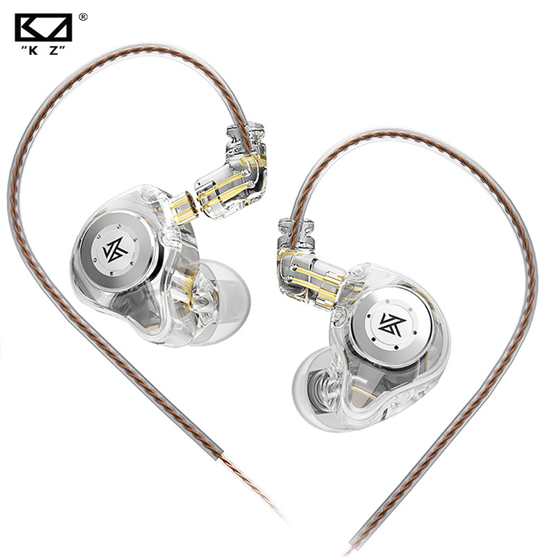 Tai nghe nhét tai KZ EDX PRO Màn hình 1DD Tai nghe có dây nghe nhét âm trầm sâu HiFi IEMs Chơi game 