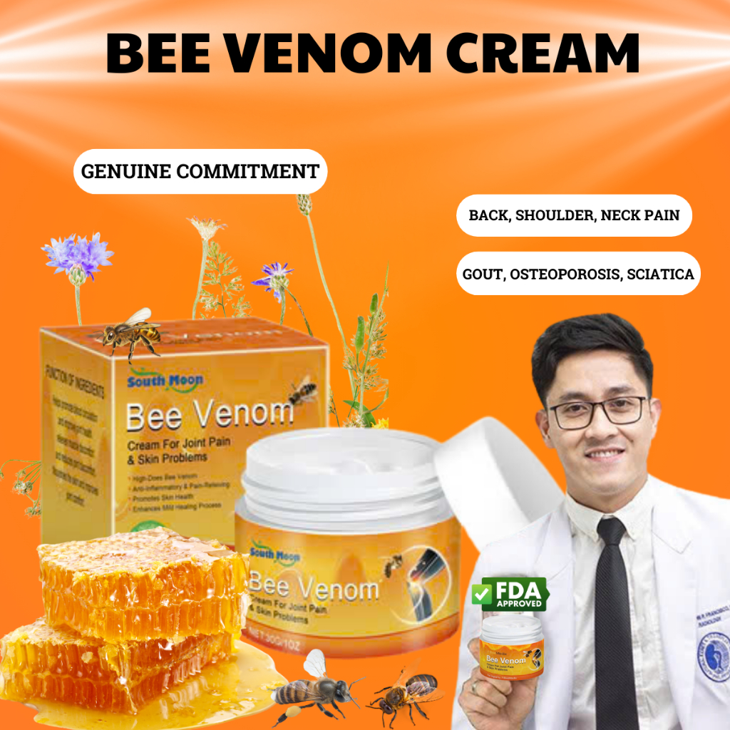 Kem Khớp Nọc Ong 30g, Kem Nọc Ong, Gel Chuyên Nghiệp Nọc Ong, Kem Dưỡng Khớp Nọc Ong Di Động