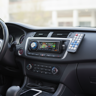  Đài Radio Ô Tô 12V Với FM Và Bluetooth, Máy Nghe Nhạc MP3 Đa Chức Năng Cho Xe