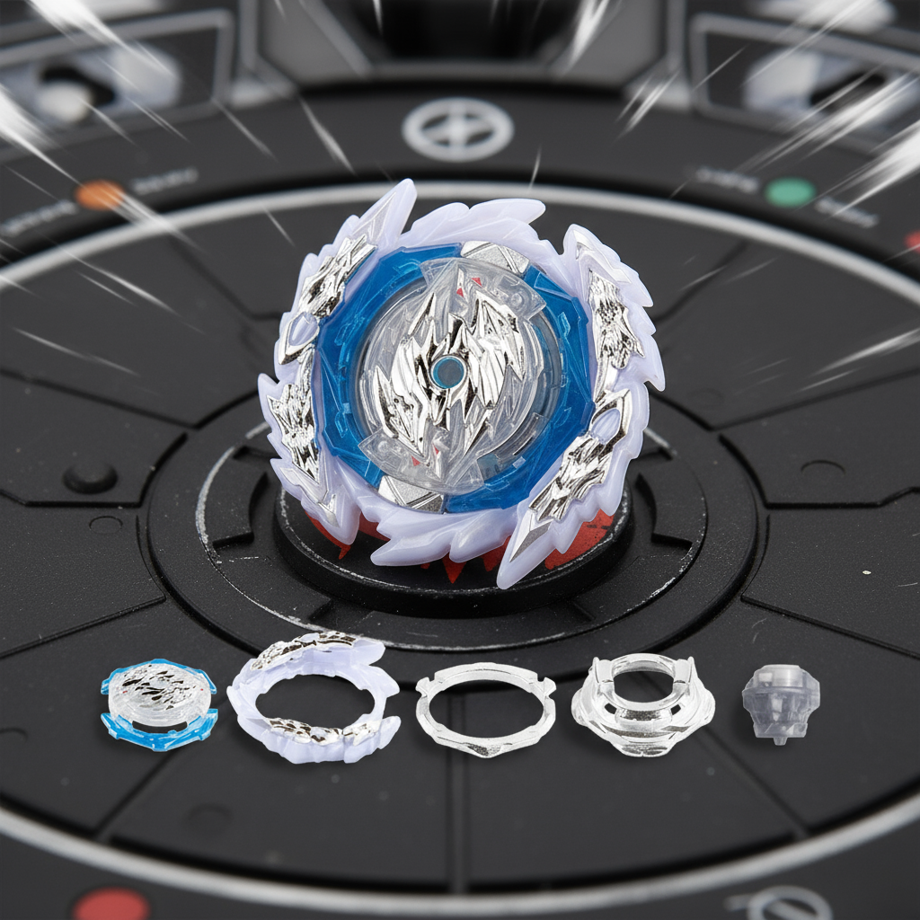 MQ B189 Beyblade Burst Con Quay Beyblade Đơn Guilty Longinus DB