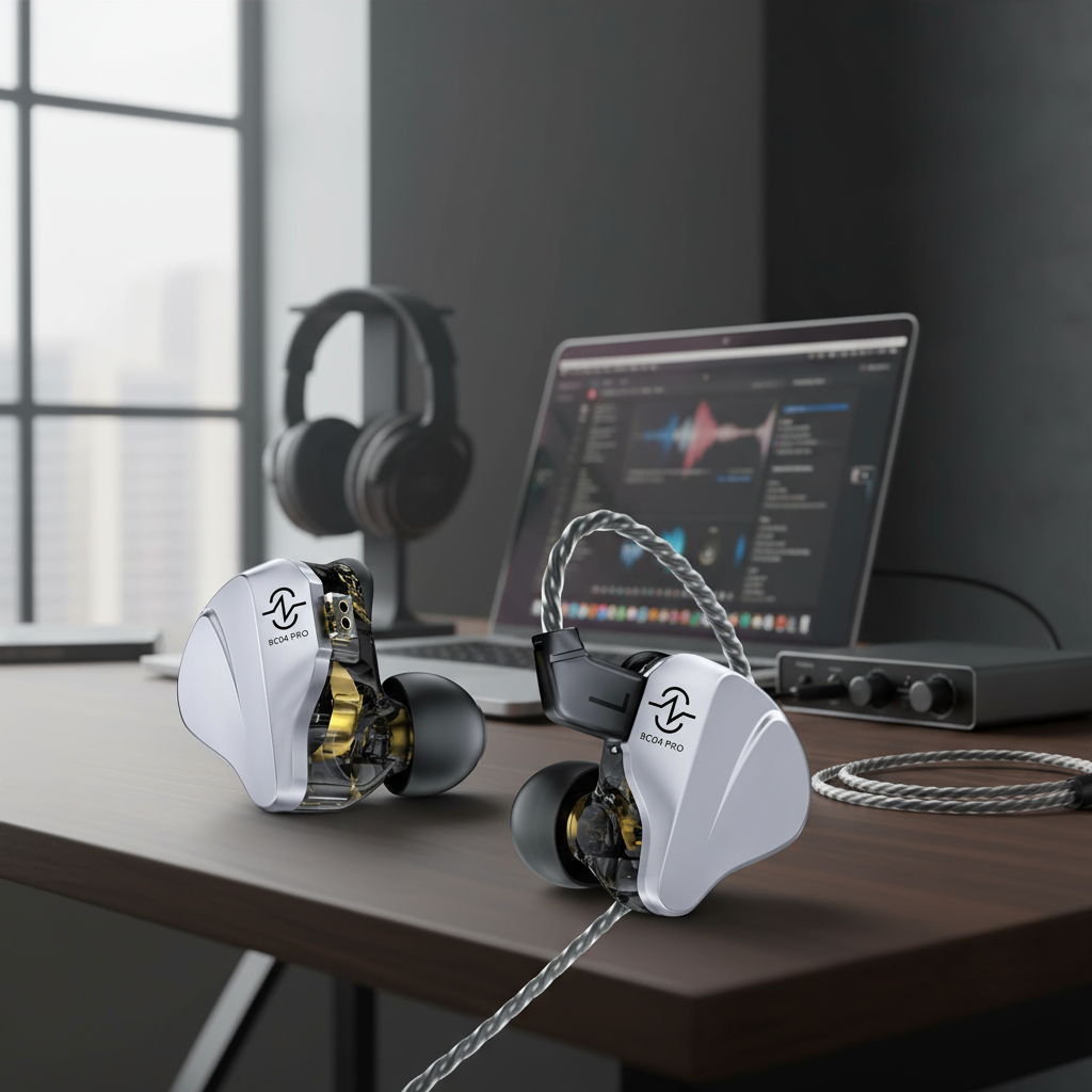 CCZ BC04 Pro Tai Nghe In-Ear, 1DD & 1BA, Có Dây, Chống Ồn, Thiết Kế Công Thái Học, Cáp Tháo Rời, Dàn