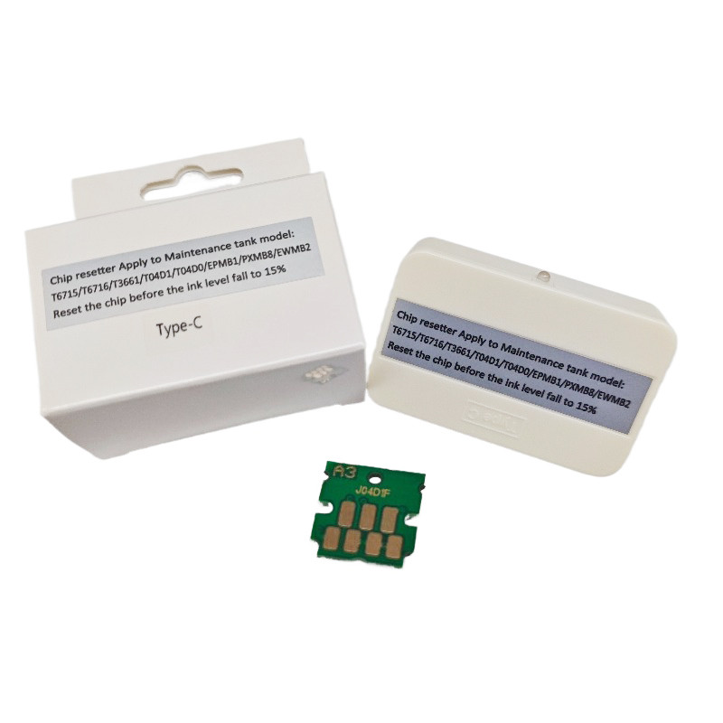 Bộ reset chip hộp bảo trì tương thích với máy in ET-4700、ET-4750、ET-4760 ET-4800、ET-4850 ET-5150、ET-