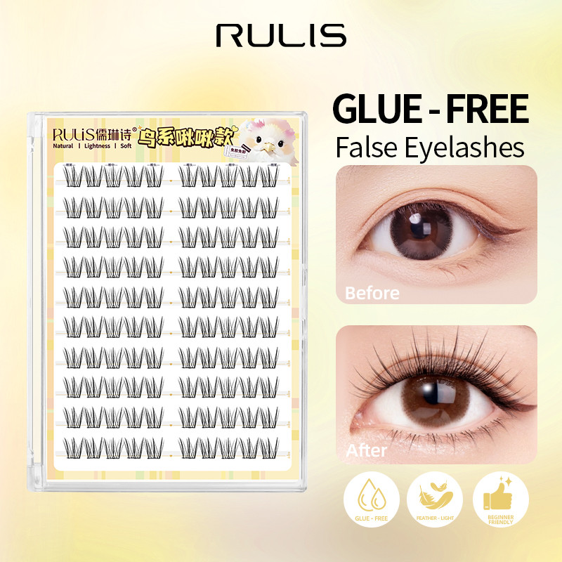 Cụm mi giả tự làm kiểu D-curl 200 cụm, sợi mi dày