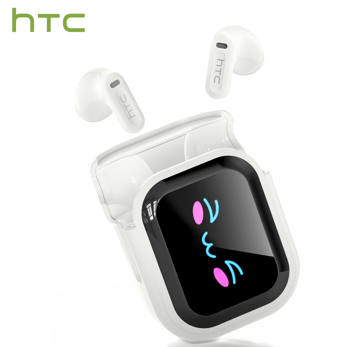 Tai nghe HTC NE20 Tai nghe LCD Dịch thuật AI không dây Tai nghe màn hình cảm ứng ANC HiFi Âm thanh n