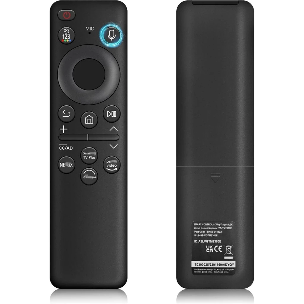 Dành Cho Samsung Smart TV Điều Khiển Từ Xa Bằng Giọng Nói Đa Năng BN59-01432A 4K Q60D DU8000 Sử Dụng