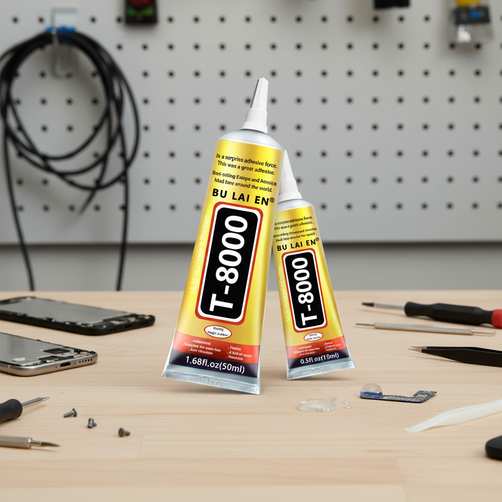 T8000 Keo Dán Đa Năng | Keo Đen Sửa Màn Hình Điện Thoại GAM LCD Ốp Lưng DIY