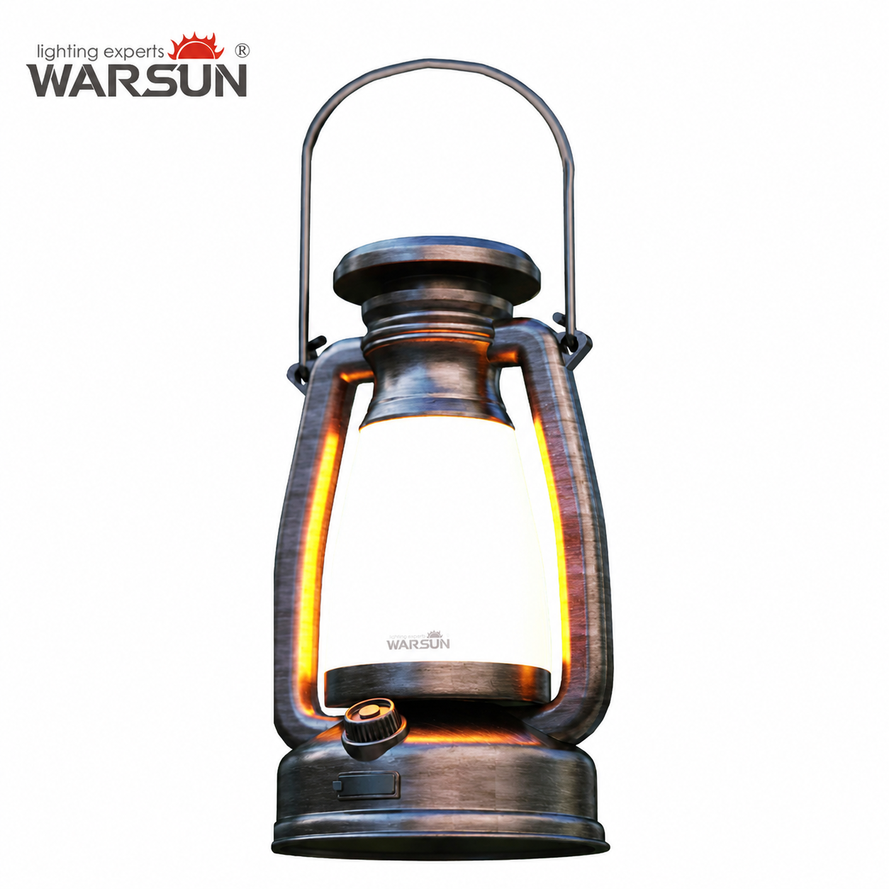WARSUN CP16 Đèn lồng LED sạc cắm trại ngoài trời, đèn lều di động