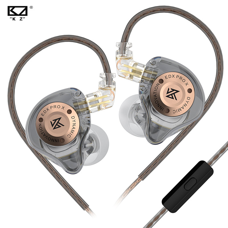Tai nghe KZ EDX PRO X IEM, Driver Dynamic, Âm Bass Sâu HiFi, Tai Nghe Nhét Tai Thể Thao, Âm Nhạc, Gi