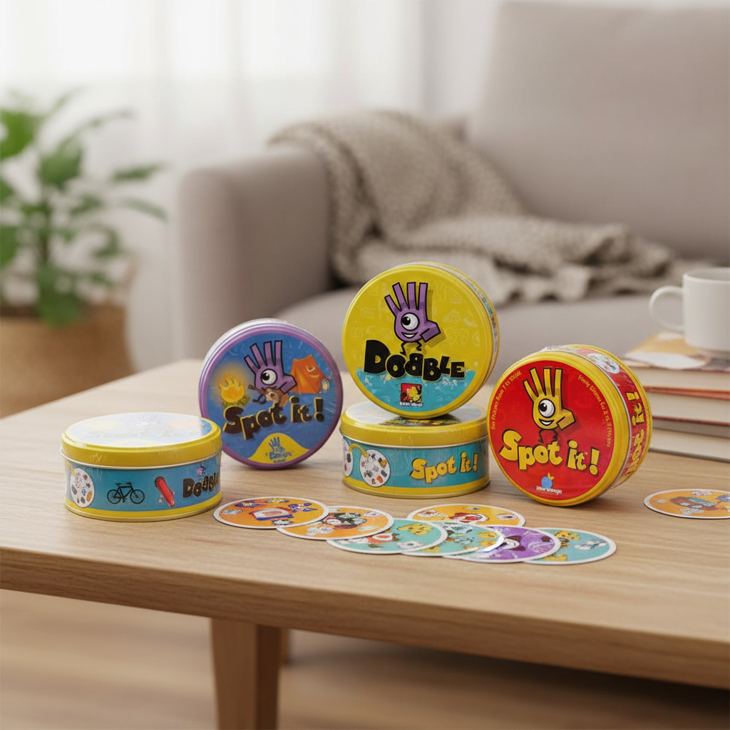 Trò chơi gia đình Spot It Dobble Find It Đồ chơi cho trẻ em và lễ hội