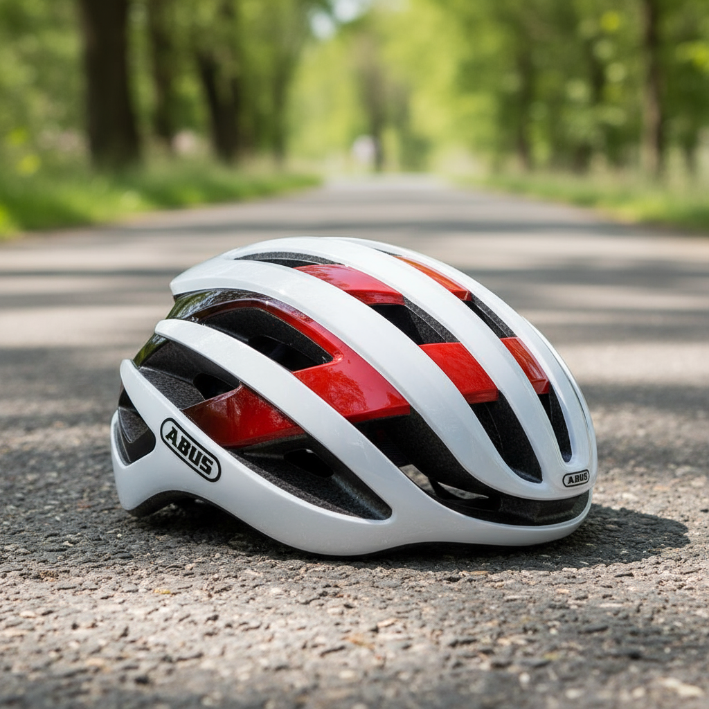 Mũ bảo hiểm ABUS AirBreaker - Siêu nhẹ, khí động học cho MTB/Đường bộ, dành cho Triathlon & Đạp xe