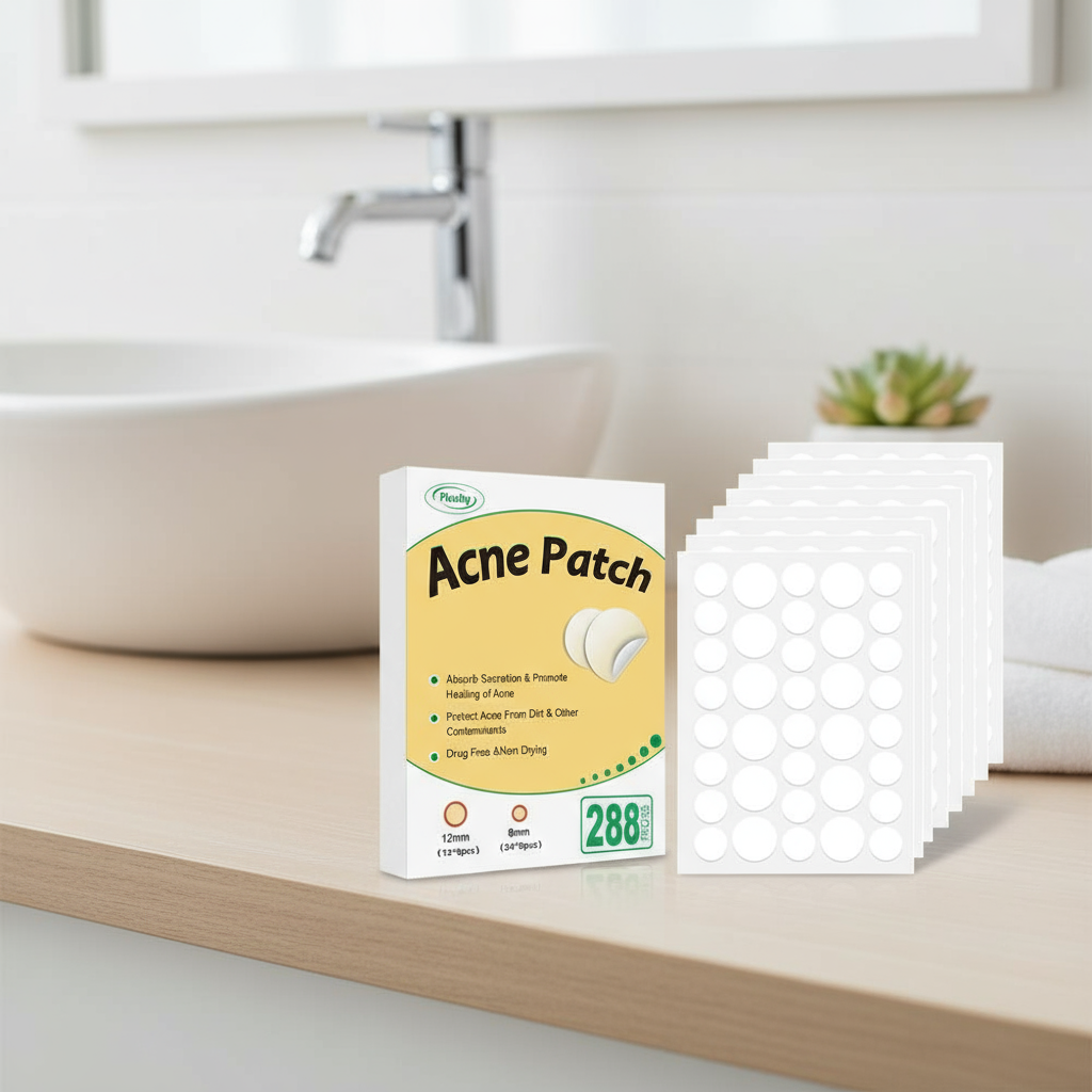 288 miếng dán Hydrocolloid, miếng dán mụn cho mặt, mụn trứng cá, mụn viêm & vết thâm.