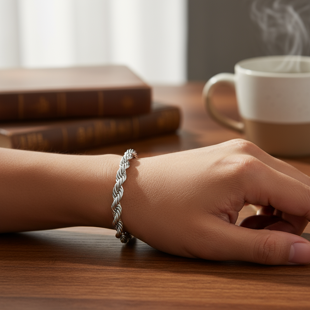 Vòng tay hợp kim Helios Gene 4mm