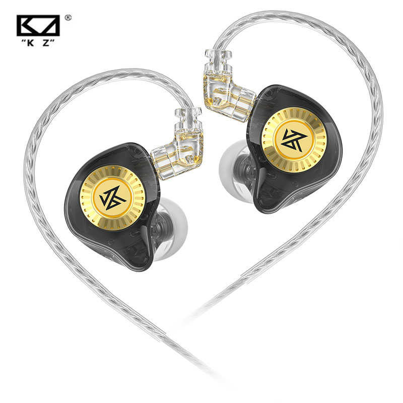 Tai nghe KZ EDX Tai nghe Ultra HiFi Có dây 10mm Trình điều khiển động từ tính kép IEMs Màn hình âm t