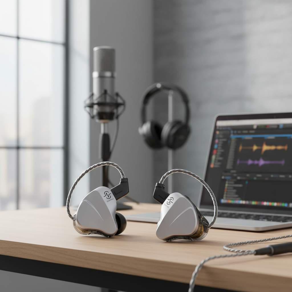 CCZ BC04 Pro Tai Nghe In-Ear, 1DD & 1BA Hi-Res Có Dây, Cách Âm Tốt, Thiết Kế Công Thái Học Cho Nhạc 