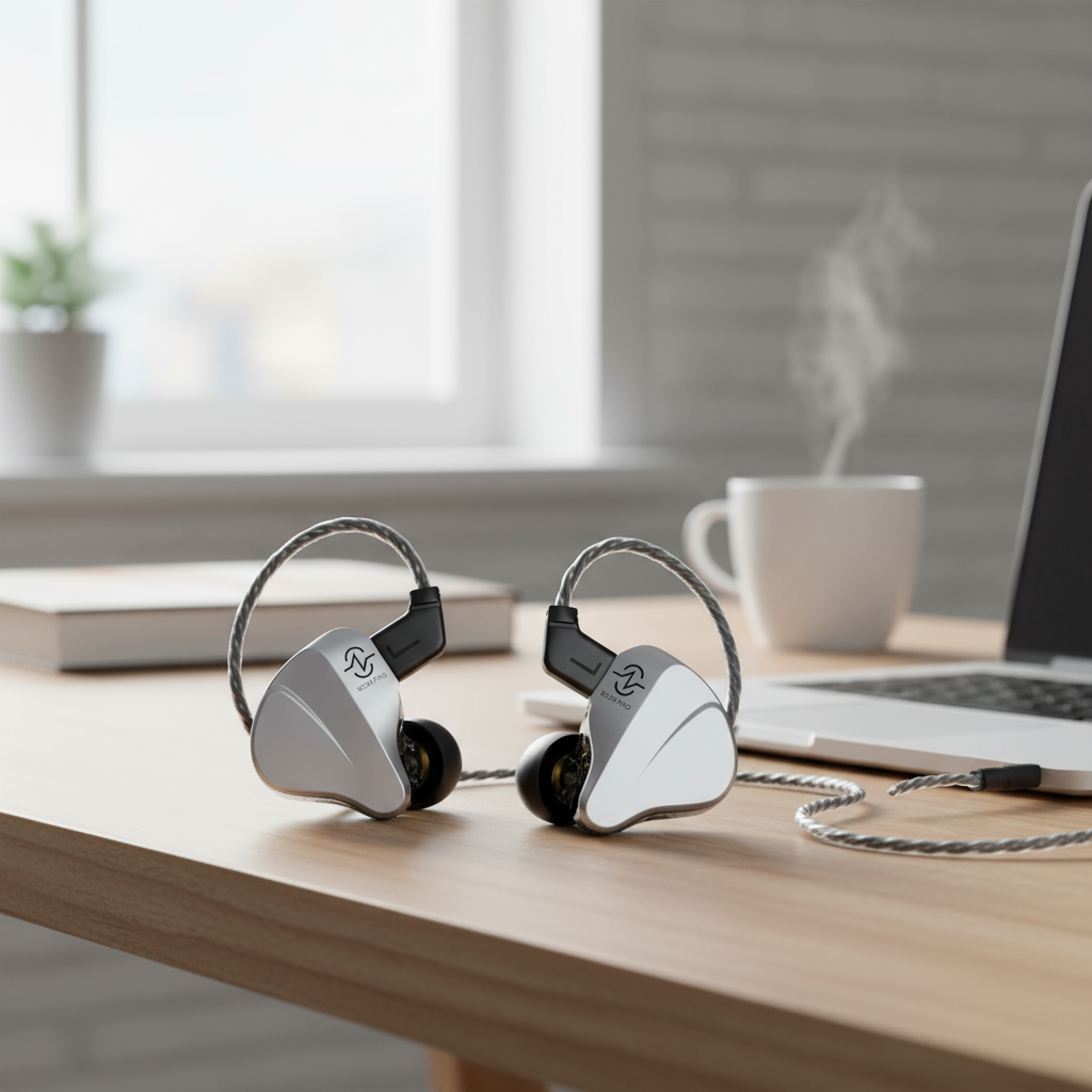 CCZ BC04 Pro Tai Nghe In-Ear, 1DD & 1BA Hi-Res Có Dây, Cách Âm, Thiết Kế Công Thái Học Cho Audiophil