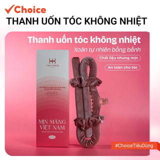   Choice  Thanh Uốn Tóc Không Nhiệt FM1-3021-4 Gợn Sóng Vải Nhung Mịn Màng Combo Lô Quấn 4 Món 
